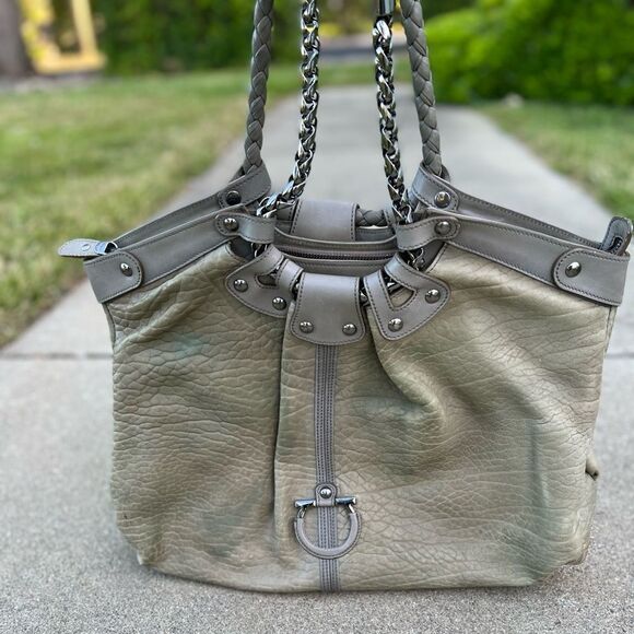 Salvatore Ferragamo Large Leather Hobo